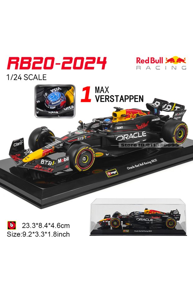 1-24 2024 RB20-1 Bburago 1:24 2022~2025 F1 serie various style Red Bull RB19 Gran Premio de Austin S