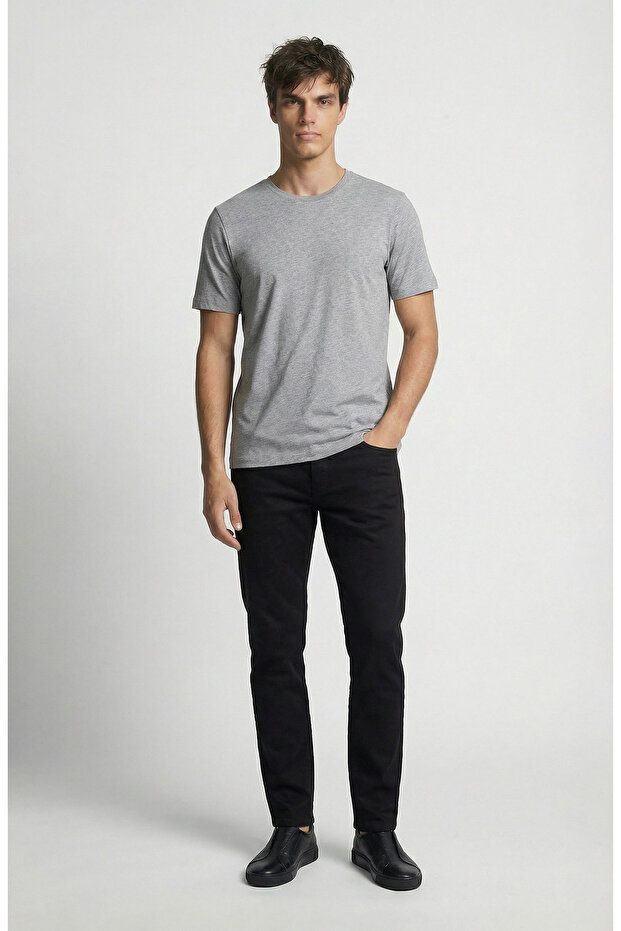 Siyah Casual Pantolon