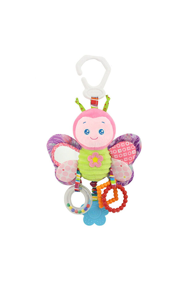 Butterfly 623 Baby Hanging Rattle Toys Plush Soft Animal Stuffed Handbells Educational Infant Develo