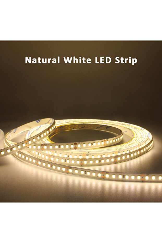 240LED 24V 5M Natural White 12V 24V LED Strip Light SMD 2835 6000K 3000K Warm White Stripe 5M 10M Fl