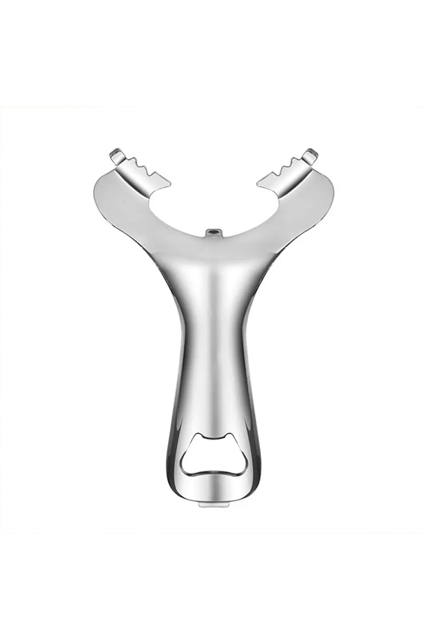 1PCS Jar Opener Stainless Steel Mason Jar Bottle Opener Manual Handheld Twist Top Remover No Lid Dam
