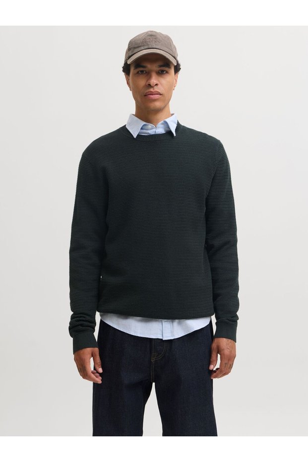 Strickpullover Einfarbig Strickpullover