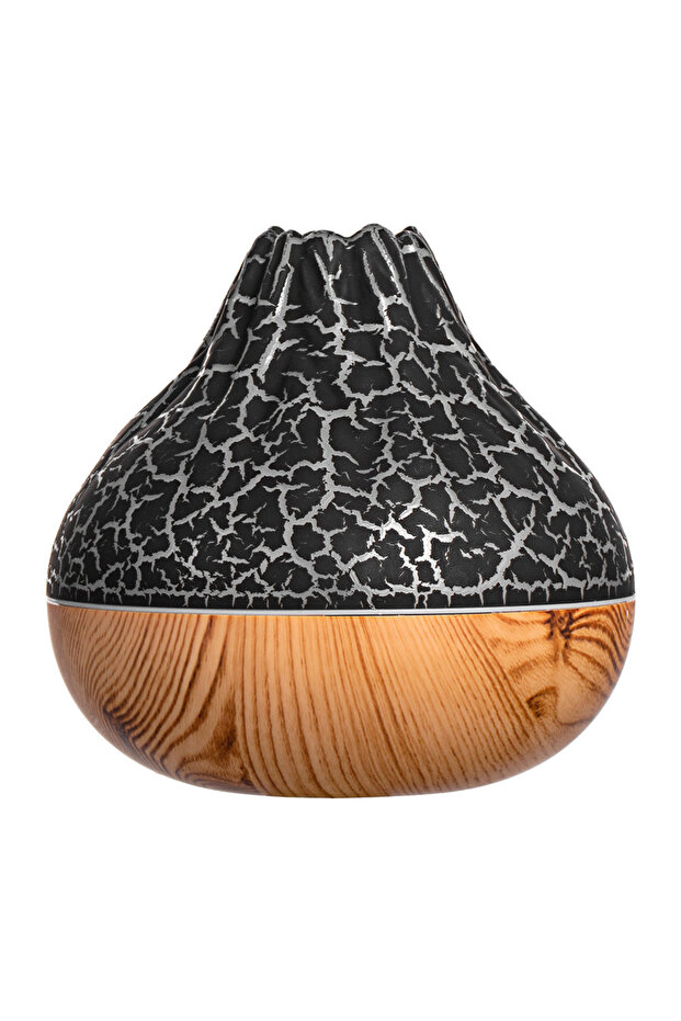 Black 300ML Volcano Air Humidifier Large Capacity Water Mist Aromatherapy Diffuser Desktop Humidifie