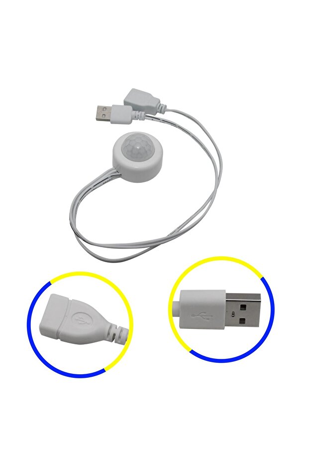 2025-USB-W 2025 PIR Body Infrared Motion Sensor Switch DC 5V - 24V 5A Photosensitive Sensor Detector