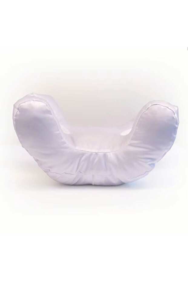 White Anti Wrinkles-Aging Pillow Beauty Pillow Face Pillow for Beauty Sleep Back Sleep Pillow with a