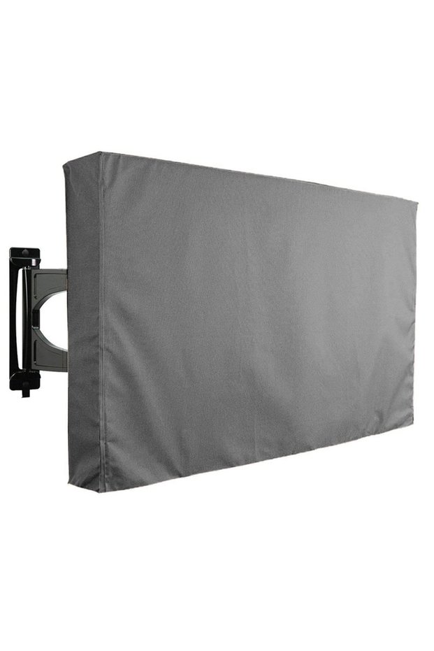 FOR 30-32inch TV gray 1 PC TV Weatherproof and Dustproof Outdoor TV Cover to Protect the TV Screen.