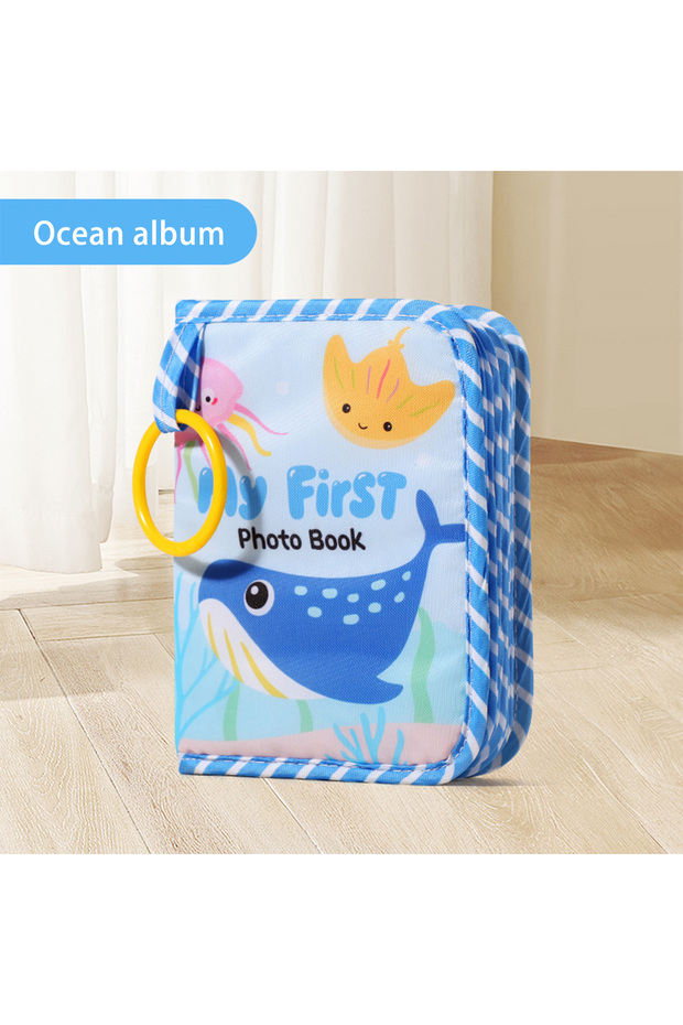 Ocean Album Baby Toys, Quiet Cloth Books, Photo Albums, Pictures, Educational Early Education Intera