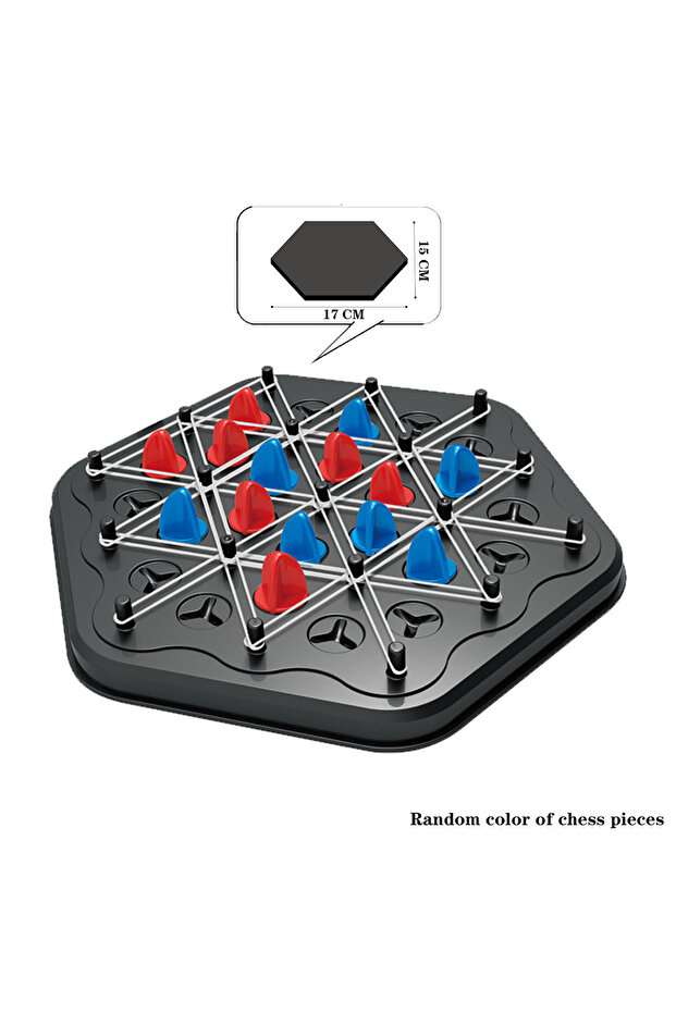 17X15 CM Triangle Chess Splendor Duel Board Game Strategy Game for Kids and Adults Fun Family Game L