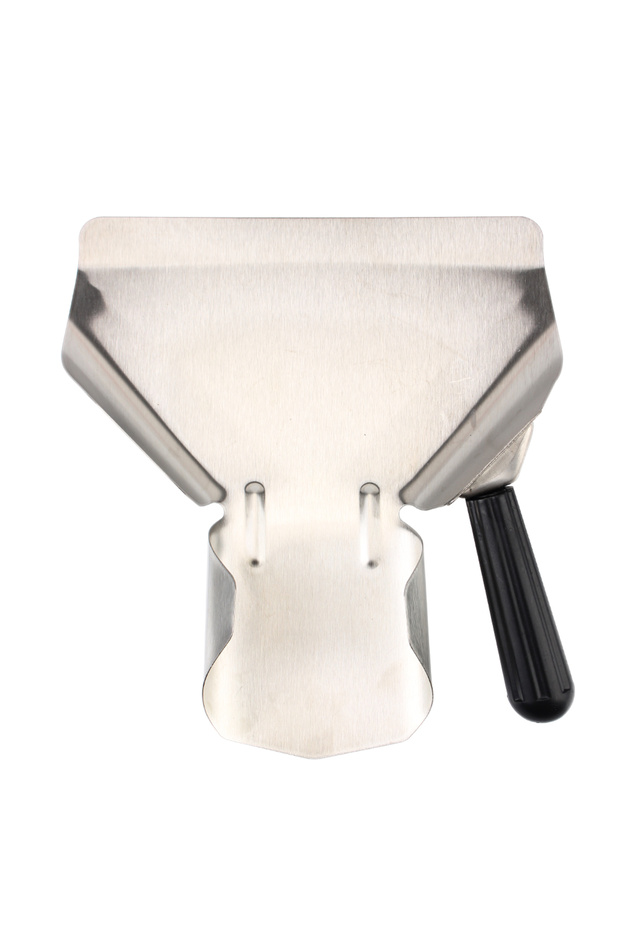Single handle Kitchen Gadget Baking Tool Shovel French Fries Shovel Stainless Steel Special For Hamb