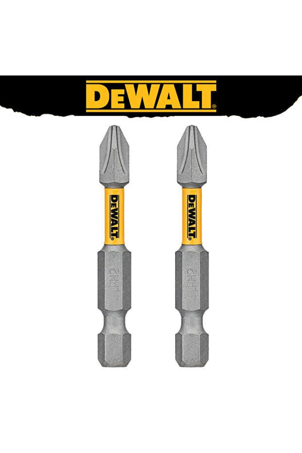 DEWALT PH2 50MM 2PCS DEWALT PH2 50MM Original Drill High Hardness Rotary Electricians Carpenters Spe