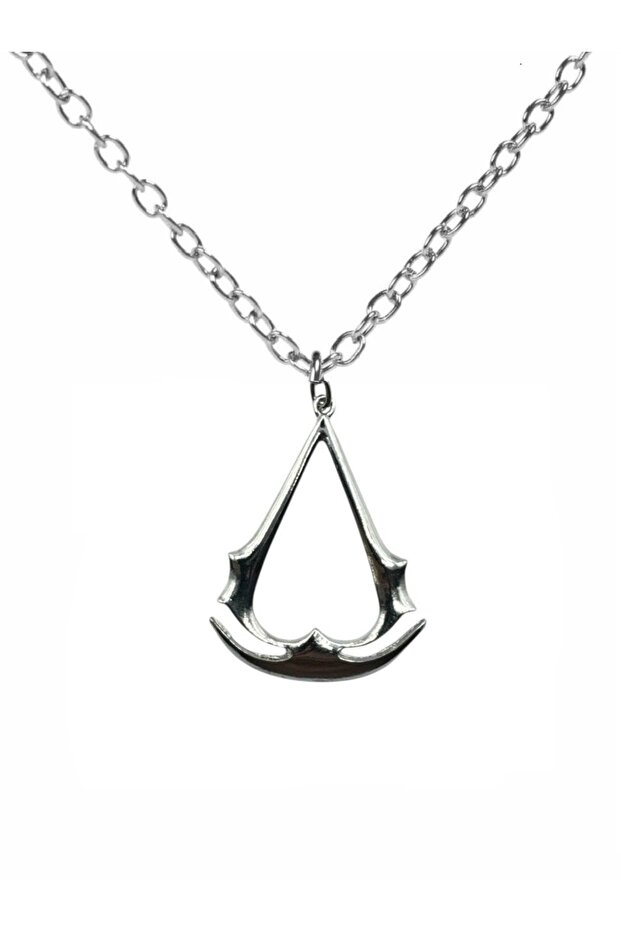 Assassin's Creed Symbol Figured Unisex Necklace – Mysterious and Powerful Design