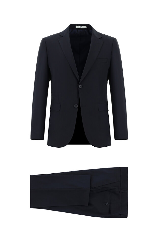 7 Drop Slim Fit Slim Fit Wool Suit