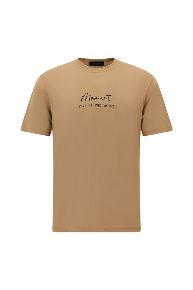 Crew Neck Slim Fit Slim Fit Printed T-Shirt