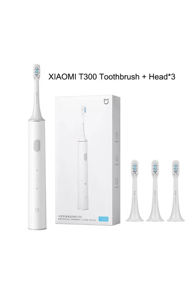 XIAOMI Ivory Xiaomi Mijia T300 Sonic Electric Toothbrush IPX7 Waterproof High-Frequency Vibration Ma
