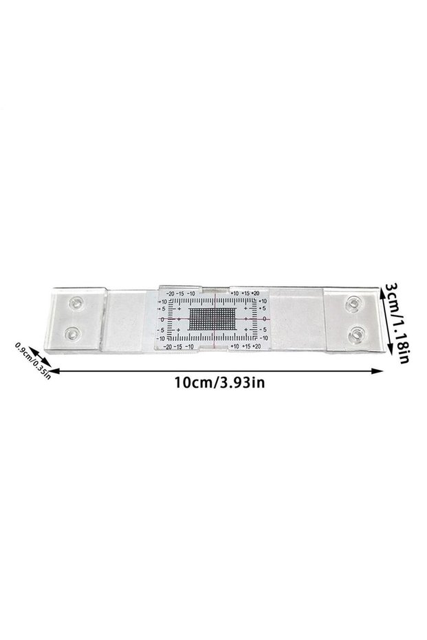 Gap gauge Crack Gauge Monitor gauge Acrylic Crack Monitoring Record Tool Crack Measuring Instrument