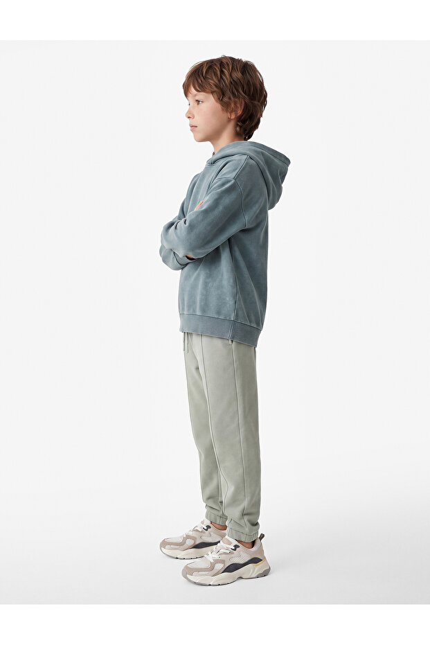 بنطلون رياضي قطني بخصر مطاطي من نوع شادوروندوجر، مناسب للمدرسة