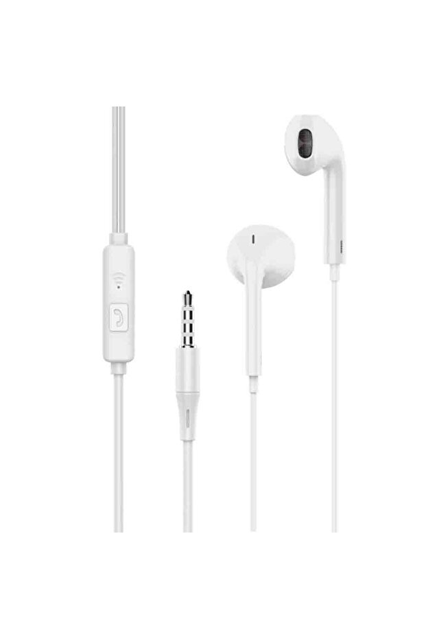 ET-E43 Wired Stereo Earphones with Mic 3.5mm Jack In-Ear Headphones with HD Sound
