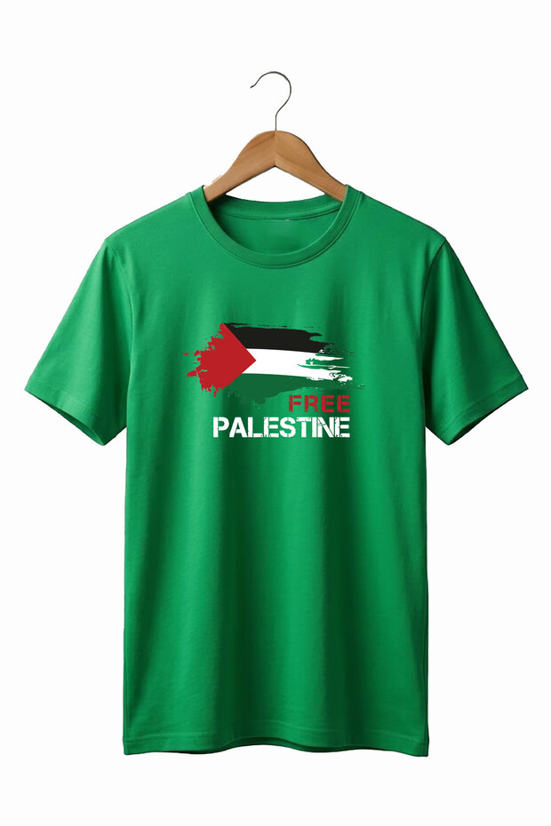 Free Palestine Free Palestinian Printed 100% Cotton Premium T-Shirt