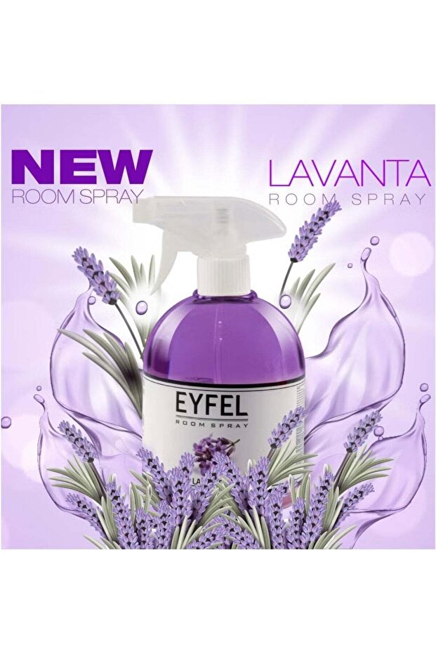 Lavender Scented Long-Lasting Household Air Freshener Room Spray (500ml)