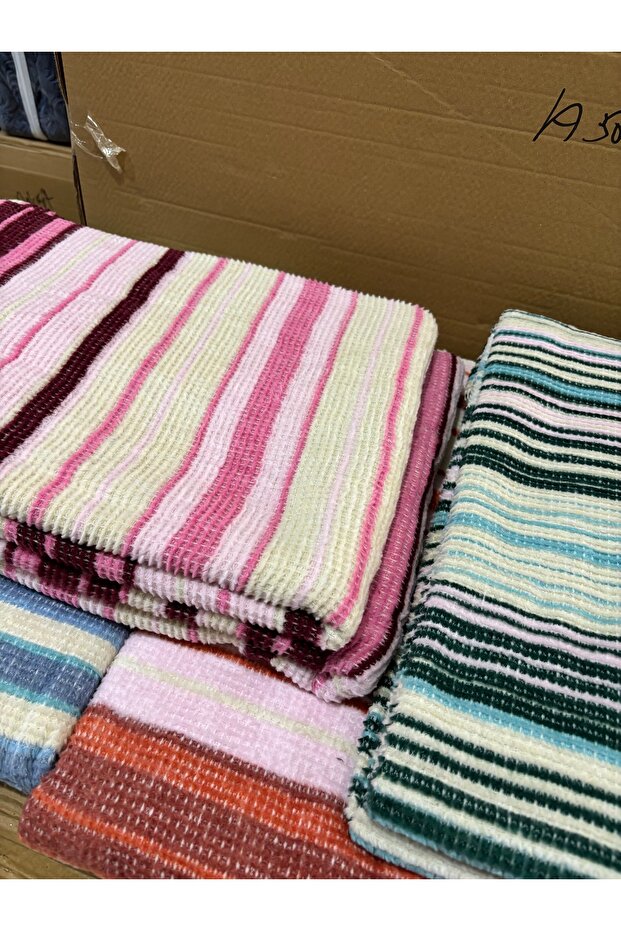 100% Cotton Blanket - Softy - Gift Dowry Box - (Shipped in Mixed Colors.)