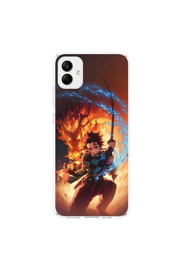 Samsung Galaxy A05 Compatible Anime 4/1 Design Transparent Case