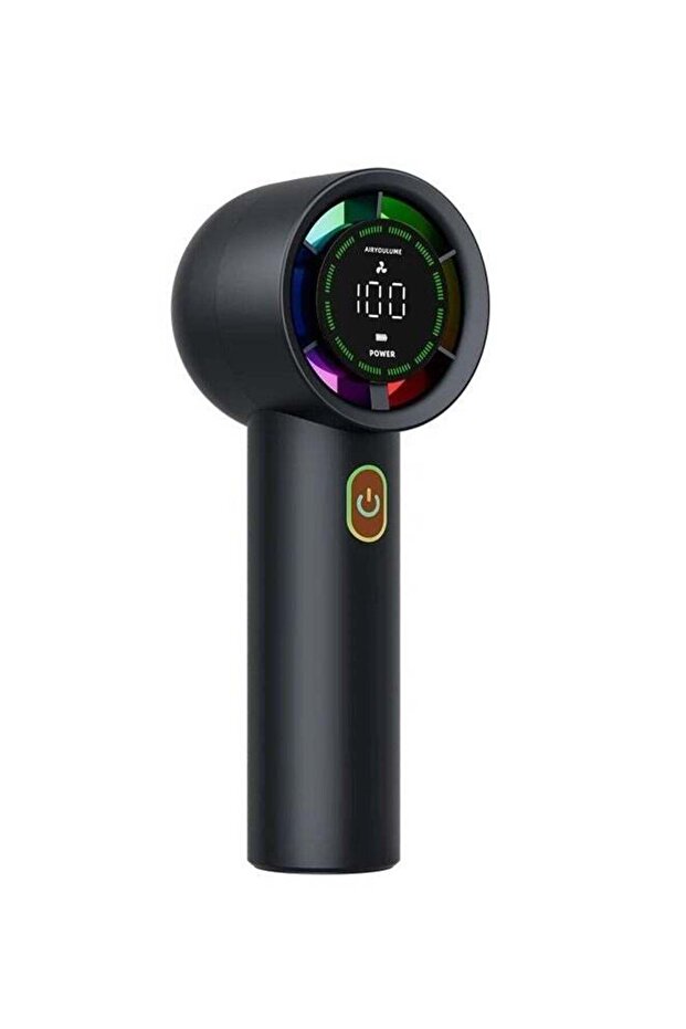 Portable Handheld Mini USB Fan - 100-Speed Turbo Cooling | 3000mAh Battery | Foldable