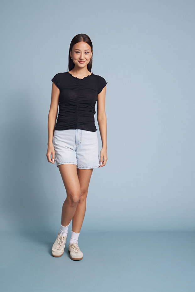 Ruffled Blouse - 1