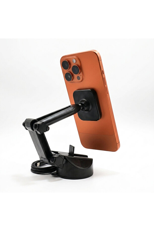 Premier Mobile Magnetic Car Mount - Extendable Dashboard & Windshield Phone Holder, 360° Rotation, Universal Fit