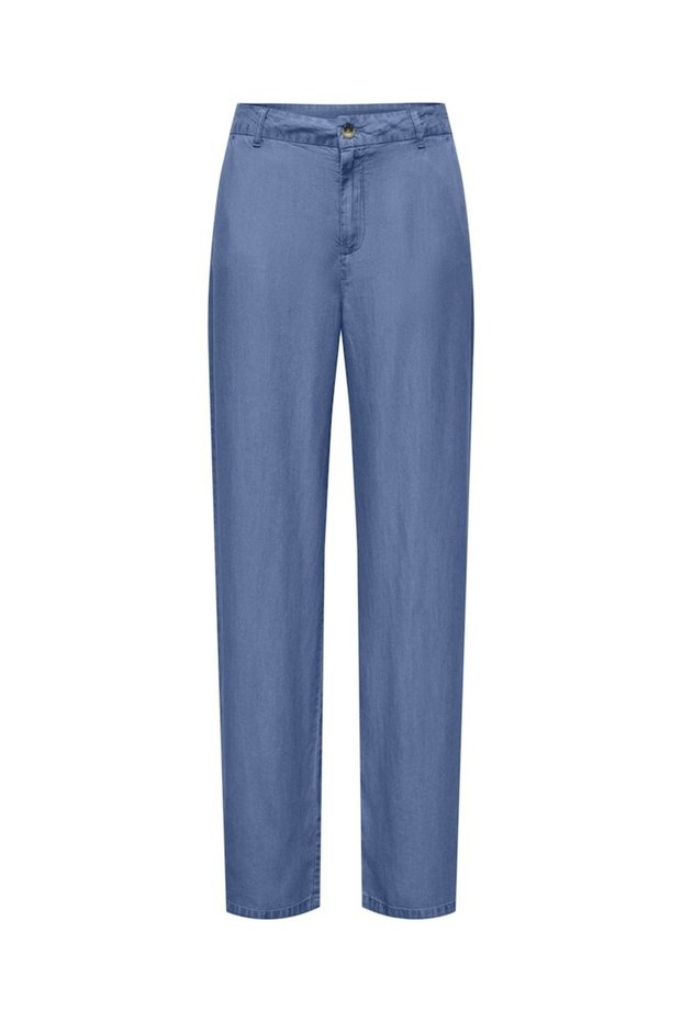 Onlcharıs Lıfe Mw Straıght Pants Wvn Cc Women's Canvas Trousers 15363963