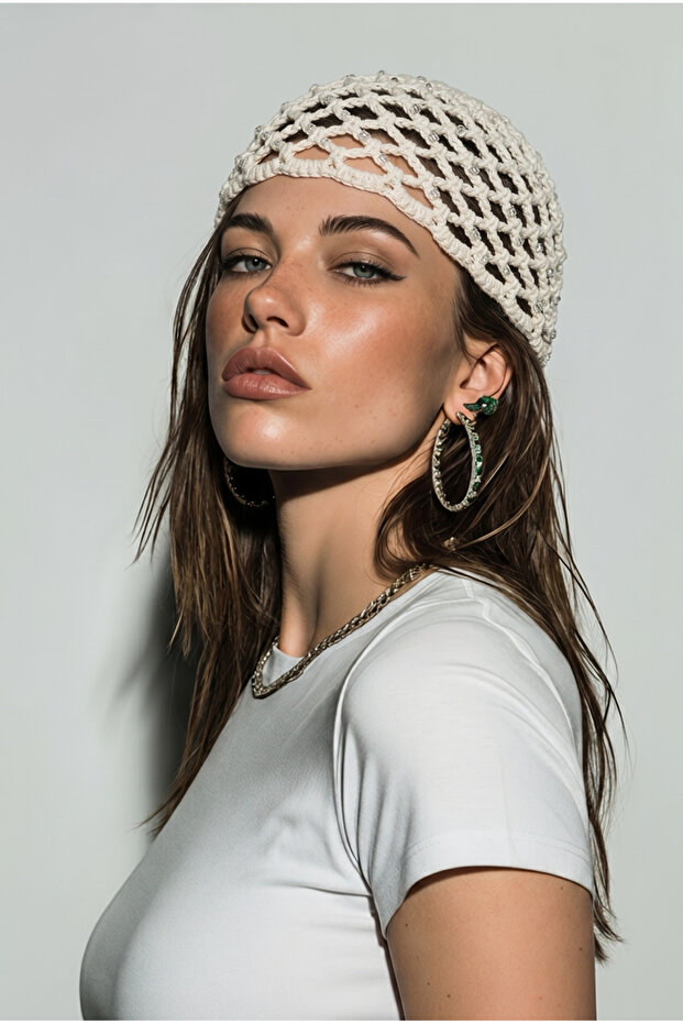 Knitted Cap Hat - 1
