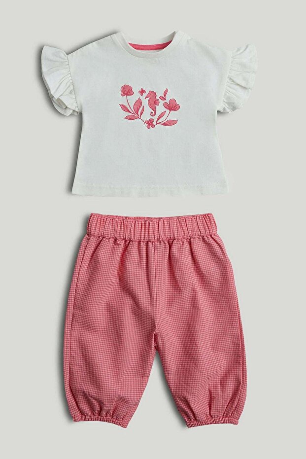 T-Shirt and Trousers Outfit