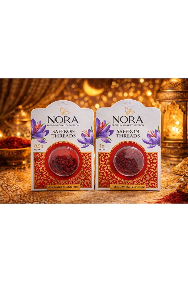 Saffron Threads Acrylic Pack – 2 Pack (0.5 g + 1 g)