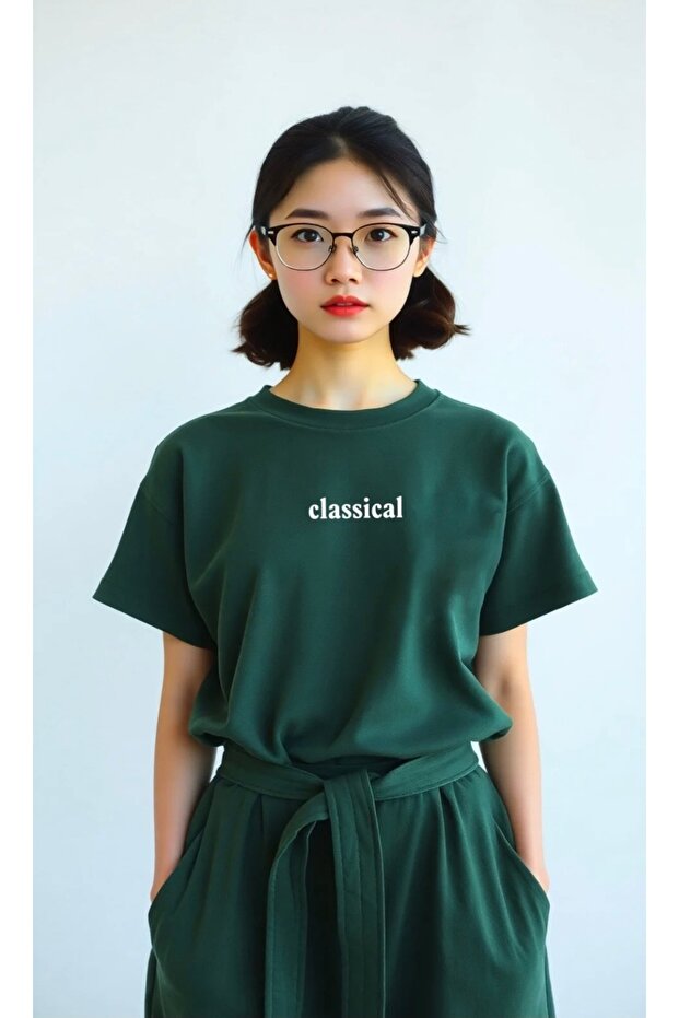 New Season Classical Printed 100% Cotton Plus Size Women's T-Shirt