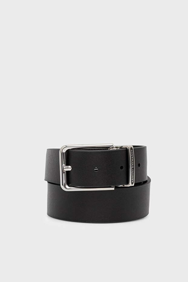100% Leather Logo Belt Men's Belt Xm002660 Af22850 Mc105