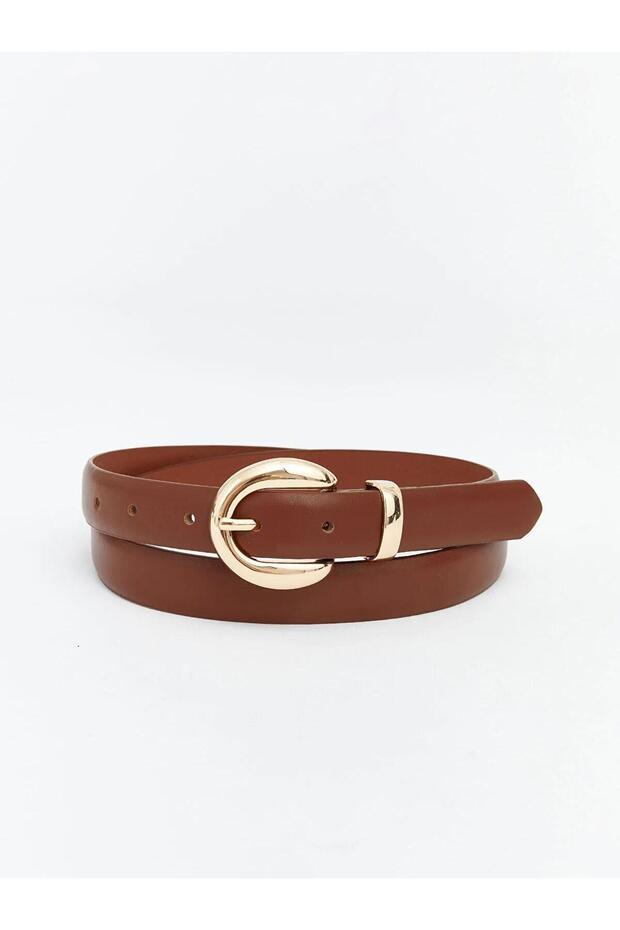 Leather-Look Women's Belt (S6)