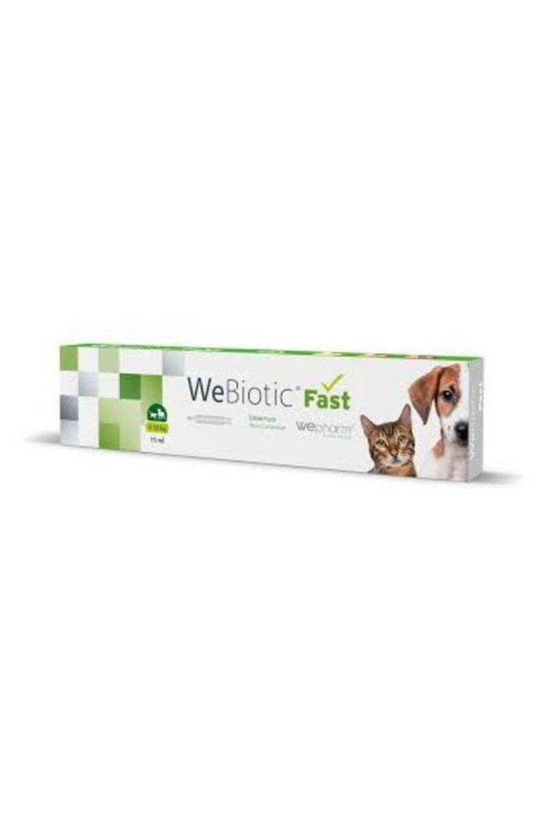 WeBiotic Fast Paste with Probiotics & Prebiotics inhancing Gastrointestinal Relief for Dogs & Cats, 15 ml