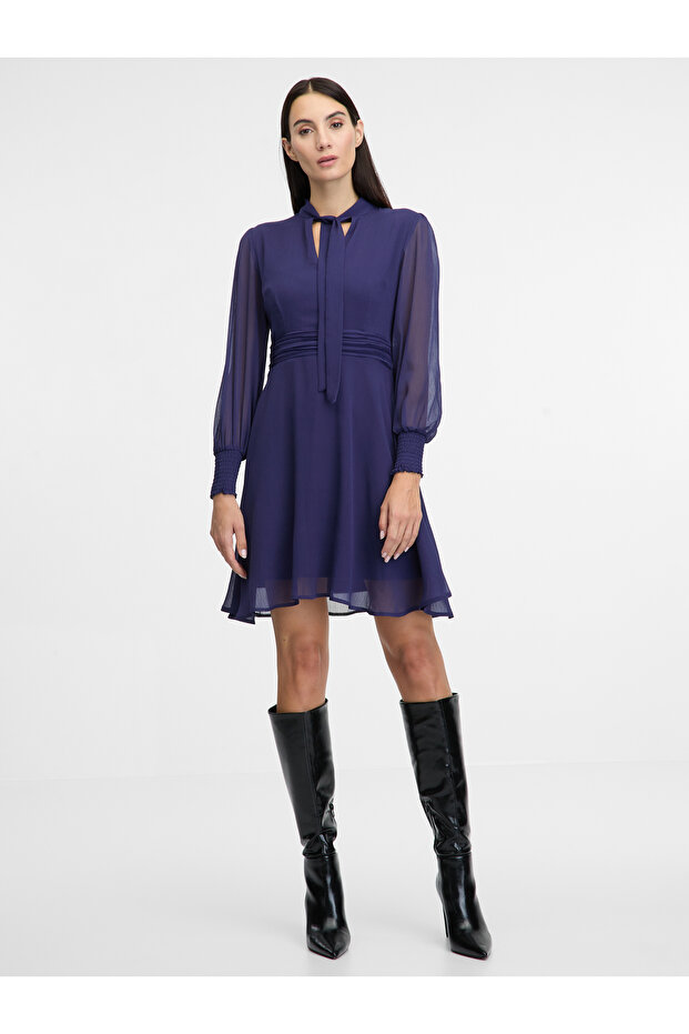 Rochie albastru închis - 4