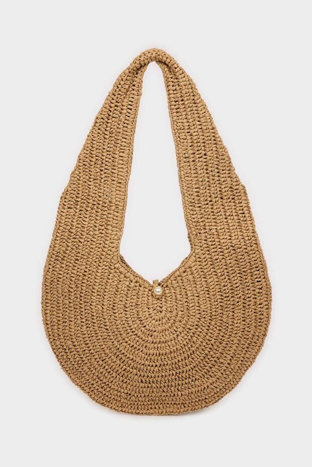 Women's Crochet Shoulder Bag G4638Axns