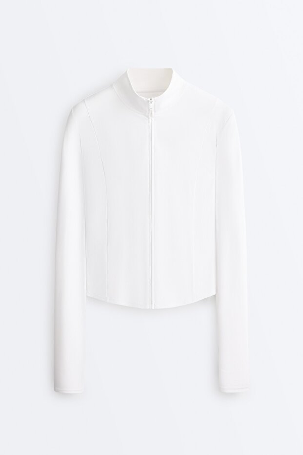 Short Light Touch technical jacket - 6