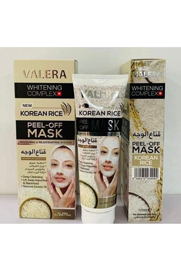 KOREAN RICE PEEL- OFF MASK WHITENING COMPLEX 125ml
