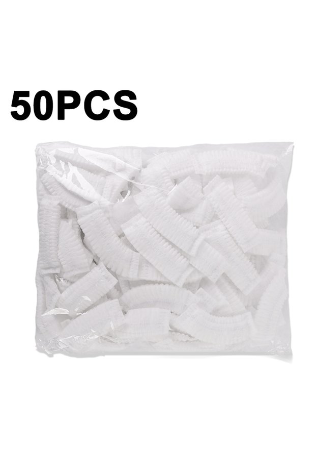 White 1 50PCS Vacuum Cleaner Filter Protective Cover Nonwoven Fabric For Vacuum Cleaner Filter Mesh