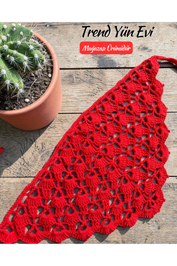 Hand Knitted Hair Bandana (Cotton Thread)