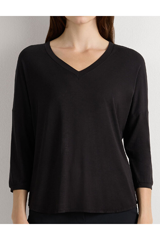 Bluza, Negru - 1