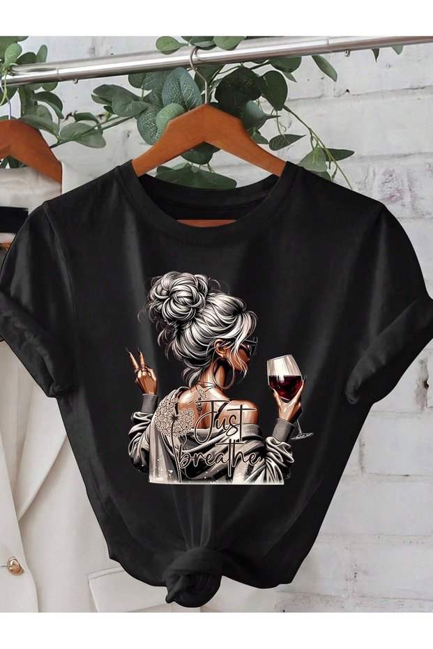 Women's Summer T-Shirt... Printed T-Shirt