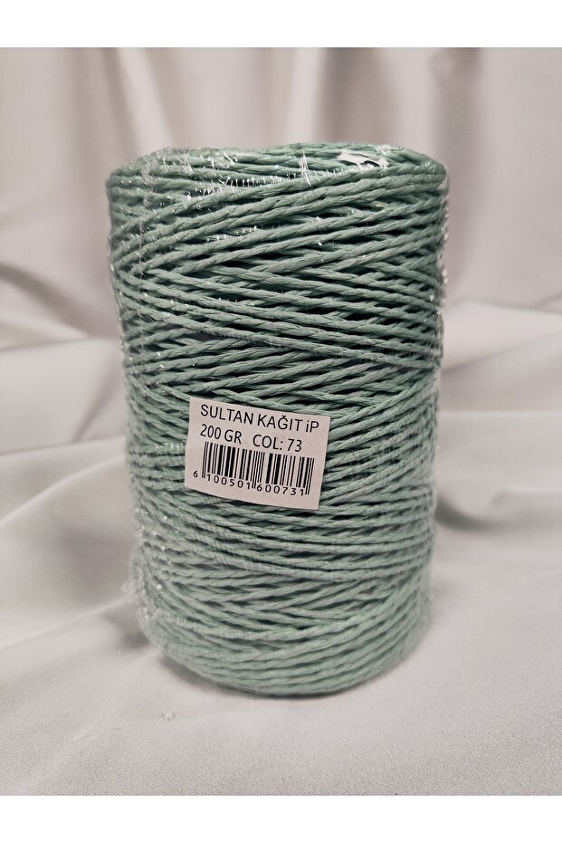 Paper Thread Hand Knitting Yarn 200Gr.-240Mt. (1 Piece) - Color: 73