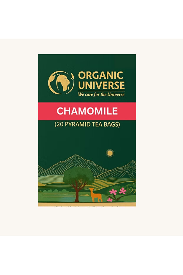 Universe- Chamomile Tea - 20 Pyramid Tea Bags -2 g