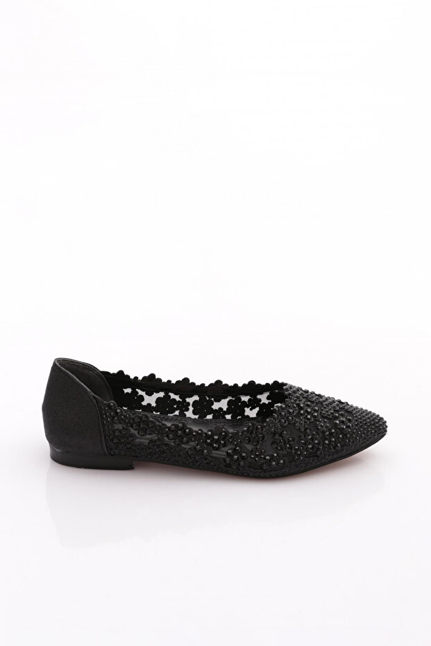 K020 Women's Stoned Ballerinas