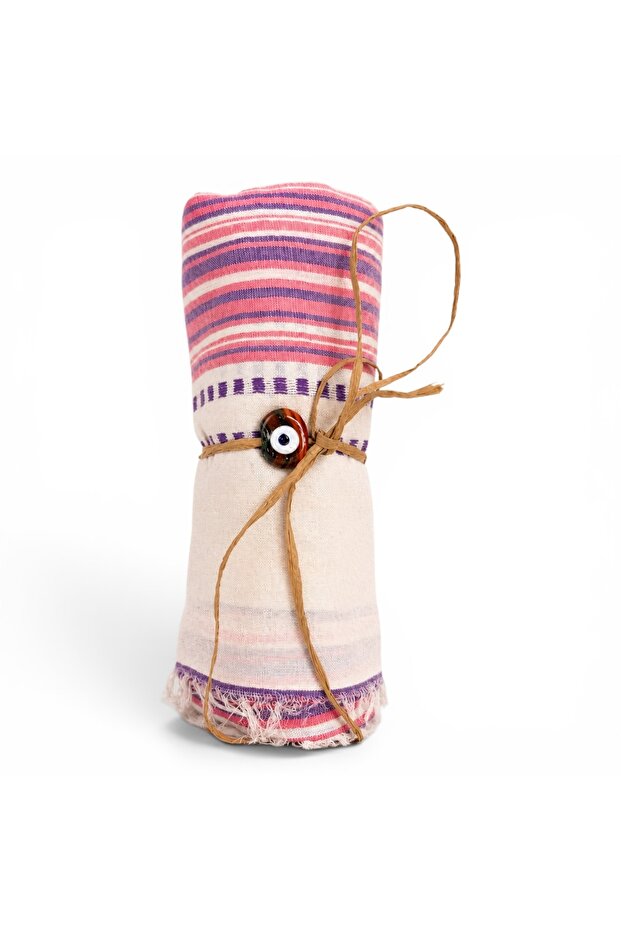 Ada Peshtemal Pareo (100X180 cm) 100% Cotton Lightweight Quick-Drying Beach Pareo