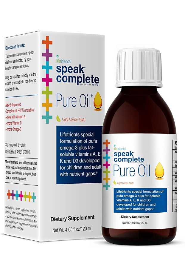 Speak+D Pure Oil Natural Lemon, 4.05oz