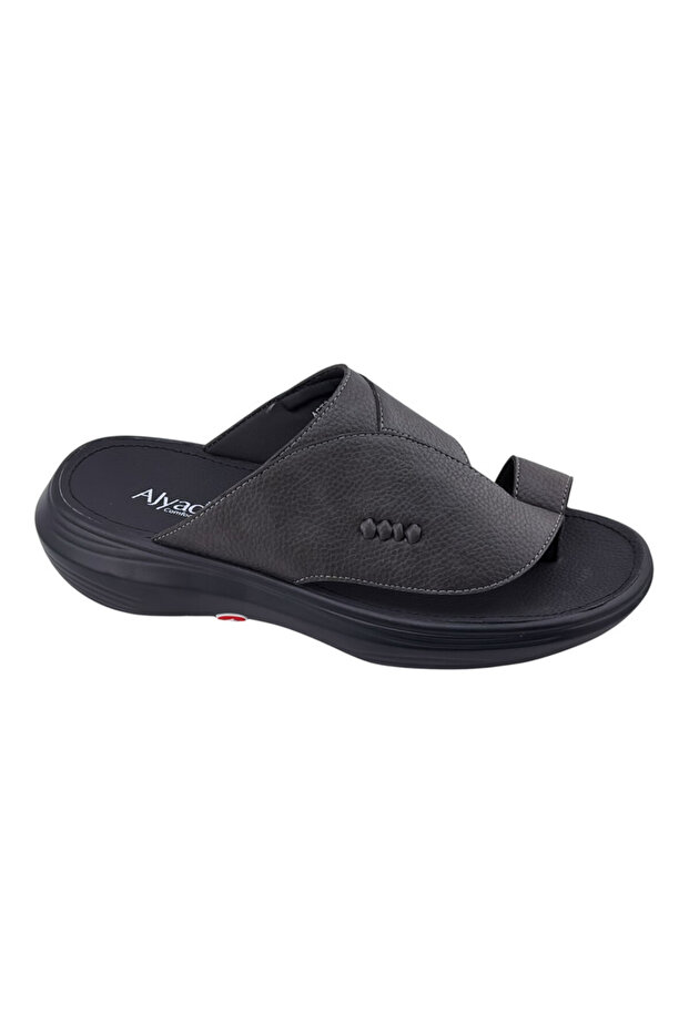 A E T Handmade Arabic Sandals For Men | Comfortable Outdoor Mens Slippers | Genuine PU Leather